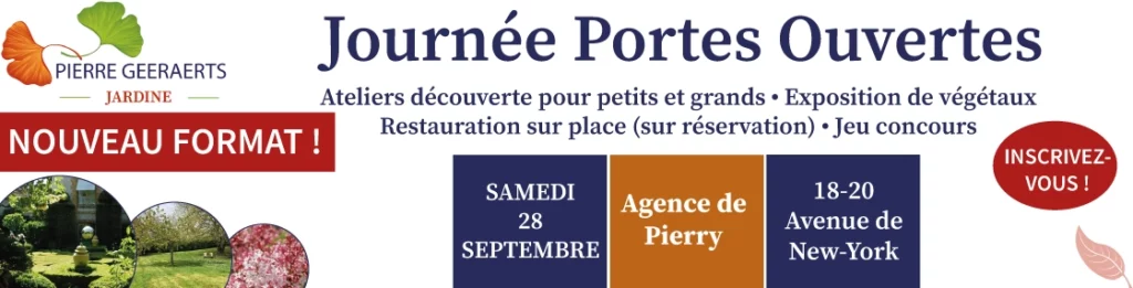 Jardinier paysagiste marne portes ouvertes Pierry